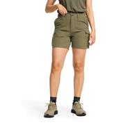 RevolutionRace Adventure Cargo Stretch Shorts para Mujer, Pantalones Cortos Ligeros y Prácticos para Senderismo, Kalamata, XL