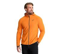 RevolutionRace Hiker Fleece Hoodie para Hombre, Sudadera con capucha de forro polar ligera y elástica, Desert Sun, L