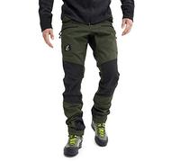 RevolutionRace Nordwand Pro Pants para Hombre, Pantalones Cargo, Senderismo, Forest Green, L
