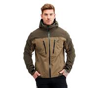RevolutionRace Silence Proshell 3L Jacket para Hombre, Chaqueta Impermeable Al Aire Libre, Cub 3.0, S