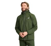 RevolutionRace Vector 2L Jacket para Hombre, Chaqueta Impermeable y Cortaviento para Senderismo, Forest Green, S