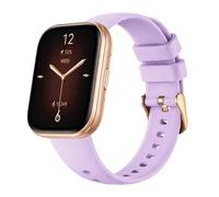 Revono - Reloj inteligente para mujer IW5 Lilac, pantalla TFT de 1,75 pulgadas, resolución 249 × 296, Smart Watch compatible con Android, rastreador de fitness, funciones de salud - Correa de malla