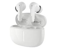 Revono S81A Bluetooth 5.4 - Auriculares inalámbricos con cancelación de ruido ANC y ENC, color blanco, 30 h de tiempo de reproducción, controlador de 13 mm para sonido HD, IPX4 resistente al agua