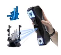 Revopoint MetroX Pro Escáner 3D, láser azul industrial de 30+15, AVANZADO