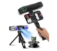 Revopoint MetroY Pro Escáner 3D Láser Azul Profesional, Alta Precisión 0,01 mm, 62 Líneas de Campo Completo, Wi-Fi 6, Ideal para Impresión 3D, Ingeniería Inversa, Modelado CAD e Inspección de Calidad