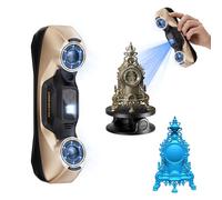 Revopoint MetroY Ultra Escáner 3D, Láser Azul de Precisión de 0,01 mm, Alta Velocidad de 90 FPS, Wi-Fi 6, Escaneo en Exteriores, Escaneo a Todo Color para Ingeniería Inversa e Impresión 3D, Estándar