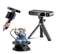 Revopoint POP 3 Escáner 3D portátil para impresora 3D, datos de color, precisión de 0,05 mm y velocidad de escaneado de hasta 18 FPS, compatible con móviles y portátiles, actualización 2023-Advanced