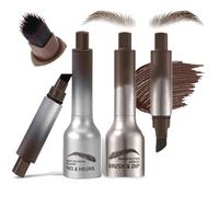 Revorie Brow-Fection Revorie - Cepillo en ángulo para cejas, impermeable, de larga duración, cepillo líquido para cejas (01#+02#)