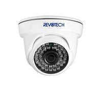 Revotech Dome Interior Cámara IP de Seguridad, HD 3 MP Cámara de Video CCTV ONVIF Visión Nocturna por Infrarrojos Lente de 3,6 mm P2P H.265 (I3012 Blanco)