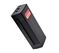 Revotech Gigabit 30 W inyector PoE Adaptador, IEEE 802.3 at/af 48V DC Activo POE+ RJ-45 10/100/1000Mbps, hasta 100 metros (328 pies), Plug and Play(PSE802G)
