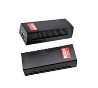 Revotech Gigabit 90W PoE++ Inyector Adaptador, IEEE 802.3bt Activo PoE+/PoE++ 54-56V, 10/100/1000Mbps, Distancia 100M, Plug and Play para Inalámbricos Ap/PTZ/Videoteléfonos (PSE90G)