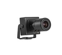 Revotech Zoom Mini Cámara IP, HD 3 MP Pequeña Cámara de Seguridad Interior, Lente de Zoom Manual de 6-22 mm P2P H.265 Cámara de Video CCTV(I712-2 Negro)
