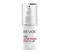 REVOX B77 - Help Acne Prone Skin Fluid, 30 ml, Crema Acné Facial, Fluido Pieles Grasas con Tendencia al Acné, Hidrata y Regula la Producción de Sebo, Reduce Grano y Puntos Negros, Trata Imperfecciones