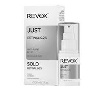 REVOX B77 - Just Retinal 0.2% Fluid, 30 ml, Sérum Antiedad, Renovación Celular, Reduce Arrugas y Finas Líneas, Firmeza y Elasticidad, Mejora Textura y Tono de Piel, Estimula Producción de Colágeno