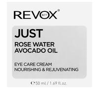 Revox b77 - just rose water avocado oil eye care cream, 50 ml, crema c