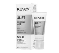 REVOX B77 - Just Succinic Acid, 30 ml, Crema Anti Imperfecciones, Ácido Succínico y Ácido Slicílico, Limpia los Poros, Atenúa Manchas Oscuras, Calma la Piel, Reduce Rojeces, Regula el Exceso de Grasa