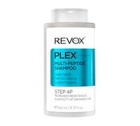 REVOX B77 - Plex Multi-Peptide Shampoo Paso 4P, 260 ml, Champú Fortificante con Péptidos, Limpieza Suave, Hidrata el Cuero Cabelludo, Refuerza el Cabello Débil, para Uso Diario, Todo Tipo de Cabellos