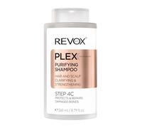 REVOX B77 - Plex Purifying Shampoo Paso 4C, 260 ml, Champú Purificante Pelo Graso, Fortalece el Cabello Decolorado y Teñido, Repara la Fibra Capilar, Restaura Suavidad y Brillo Netural del Pelo