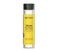 REVOX B77 - Zitcare AHA BHA PHA Active Face Toner, 250 ml, Tónico Facial Exfoliante Suave, Elimina las Células Muertas de la Piel, Limpia los Poros, Equilibra la Producción de Grasa, Mejora Textura