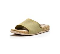 Revs - Maree - Sandalia de masaje de reflexología con correa de punto para mujer, Oro 39EU