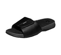 Revs - Ness - Sandalias de masaje para reflexología para hombre, Negro 44/45EU (Etiqueta 45EU)