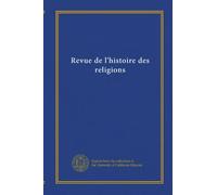 Revue de l'histoire des religions