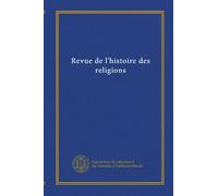 Revue de l'histoire des religions