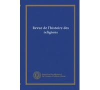 Revue de l'histoire des religions