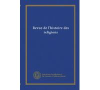 Revue de l'histoire des religions
