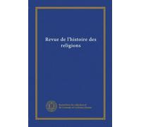Revue de l'histoire des religions (v. 42 1900)