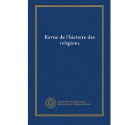 Revue de l'histoire des religions (v. 78-79 1918-19)
