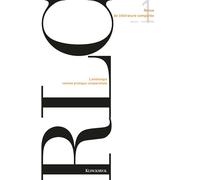 Revue de littérature comparée - N°1-2026: L’anthologie comme pratique comparatiste