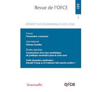 Revue de l'OFCE N° 189 (2025/2): Climats hostiles : perspectives économiques 2025-2026