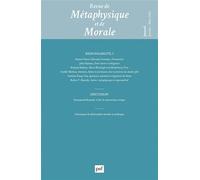 Revue de metaphysique et morale, 2026-1