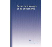 Revue de théologie et de philosophie