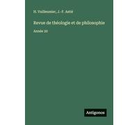 Revue de théologie et de philosophie: Année 20