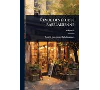 Revue des Ã(c)tudes rabelaisienne