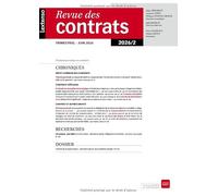 Revue des Contrats 02/2026