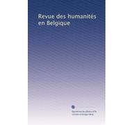 Revue des humanités en Belgique: Volume 2