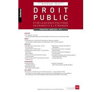 Revue du Droit Public 01/2025