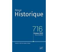 Revue historique, 2025 - 716