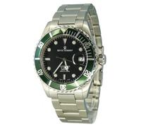 Revue Thommen 17571.2134 - Reloj analógico automático para Hombre con Correa de Acero Inoxidable, Color Plateado