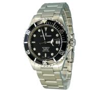 Revue Thommen Diver 17571,2137 - Reloj analógico automático para Hombre, Correa de Acero Inoxidable Color Plateado