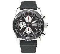 Revue Thommen Diver Professional Chronograph 17030.6537 - Reloj para Hombres, Correa de Goma Color Negro