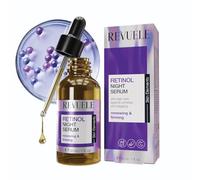 Revuele Sérum nocturno Retinol - Suero intensivo anti-edad con retinol y ácido hialurónico, ayuda a la renovación de la piel durante el sueño y mejora la elasticidad, 30 ml