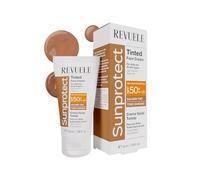 REVUELE SUNPROTECT Crema facial tintada - Tinte dorado, SPF 50+ 50 ml