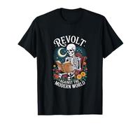 Revuelta de Esqueleto contra el Mundo Moderno Memento Mori Camiseta