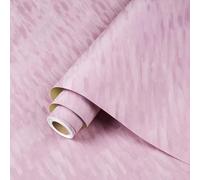 ReWallpaper Papel De Pared Terciopelo Rosa 44.5CMx2M Rollo De Forro Adhesivo Tela Flocado para Muebles Joyería Armarios Grueso Papel Pintado Autoadhesivo Terciopelo Habitación Niña