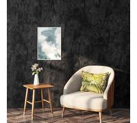 ReWallpaper Papel Pintado Autoadhesivo Terciopelo Negro 60CMx5M Rollo Adhesivo Terciopelo Negro Vintage Forrar Muebles Adhesivo Cajones Armarios De Ropa Papel Pared Terciopelos Tela Salon