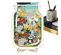 Reward Jar Classroom - Classroom Incentive Jar | Animal Themed Behavior Reward System | Daily Routine Tracker For Home, School, Potty Training, Bedtime, Student Motivation, Master Parent Tool